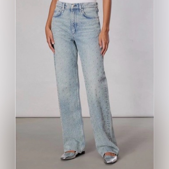 rag & bone shea straight leg jeans - Desiree Pearl. NWT - Picture 6 of 6